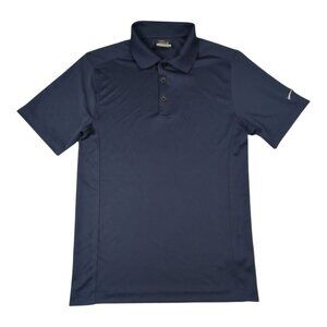 Nike Golf Dri-Fit Navy Blue Polo Shirt Size S Short Sleeve Mens Active Athletic